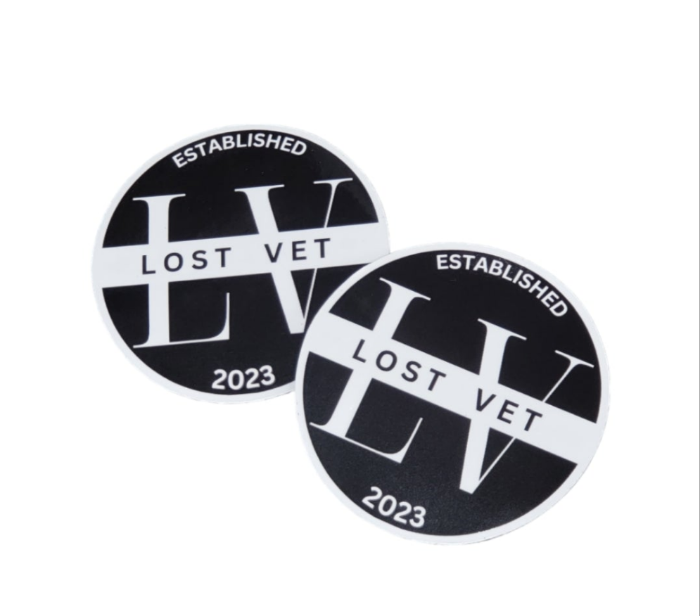 LostVet Original Stickers