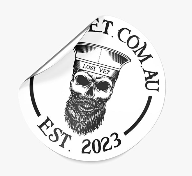 LostVet Charry Sailor Sticker